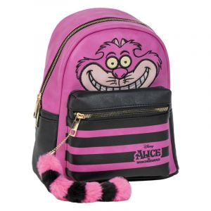 Sac à dos Disney de Alice Au Pays Des Merveilles - Le Chat Du Cheshire - pour Unisexe - rose/noir