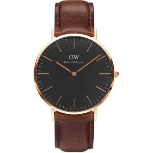 DW Drums DW00100125 - Montre pour homme avec bracelet en cuir