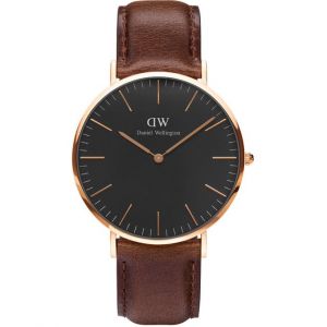 Image de DW Drums DW00100125 - Montre pour homme avec bracelet en cuir