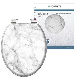 Sch&uuml;tte Si&egrave;ge de toilette avec fermeture en douceur MARMOR STONE