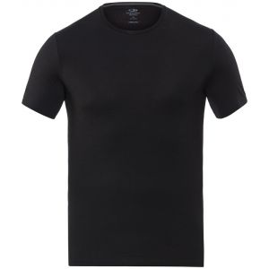Icebreaker Anatomica Short Sleeve Crewe en Mrinos - T-shirt homme Black Monsoon XL