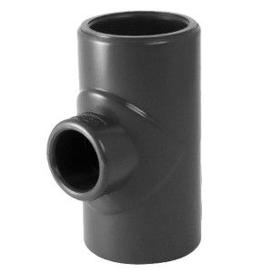 Té 90° réduit PVC pression à coller FFF Ø160-110-160 - Raccord PVC pression - Générique