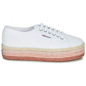 Superga Baskets basses 2790-COTCOLOROPEW - Couleur 36,37,38,39,40,41,35 - Taille Blanc