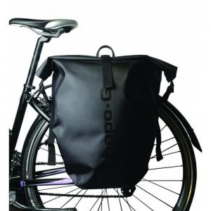 Sacoche arrière Hapo-G Waterproof - noir - 20 l