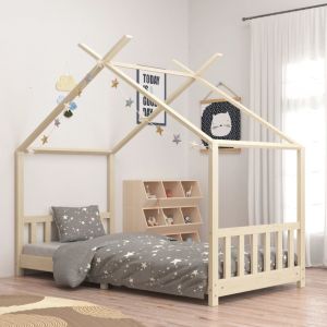 Image de VidaXL Cadre de lit d'enfant Bois de pin m if 90 x 200 cm