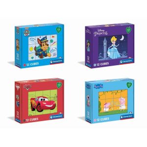 Image de Clementoni Assortiment cubes 12 pff