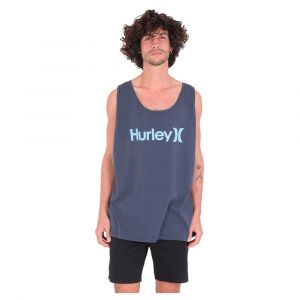 Hurley T-shirt Sans Manches Evd Washed One & Only Solid S Monsoon Blue