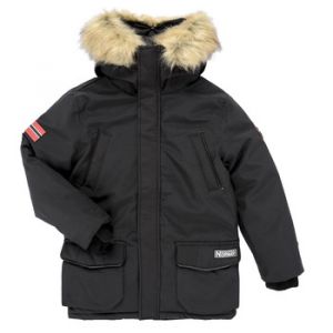 Geographical Norway Parka enfant CLAUDE Noir - Taille 8 ans,10 ans,12 ans,14 ans,16 ans