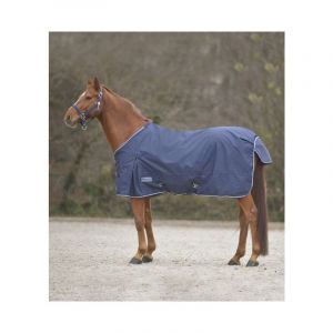 Waldhausen Chemise de pluie cheval avec sursangles COULEUR - Marine, TAILLE V - 105 cm