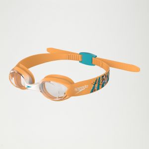 Speedo Mixte Enfant Infant Illusion Lunettes de natation, Orange, Taille Unique