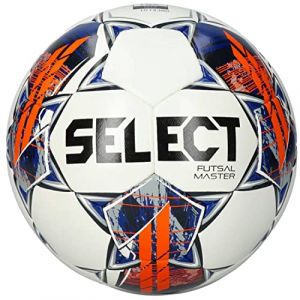 Select Ballon Futsal Master Grain V22 - Blanc/orange, pointure Ball SZ. 3 - Blanc - Taille Ball SZ. 3