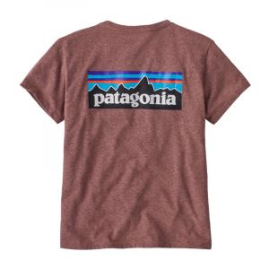 Patagonia P-6 Logo Responsibili-Tee - T-shirt femme Dulse Mauve XL