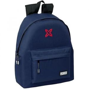 School Bag Munich Basics Navy Blue 33 x 42 x 15 cm