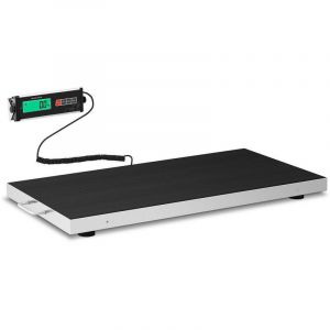Helloshop26 - Balance au sol - 300 kg / 100 g - Tapis antidérapant - lcd