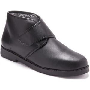 Bottines cuir fourr&eacute;s P&eacute;diconfort