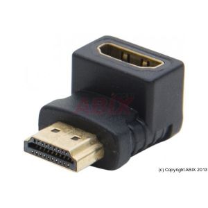 Image de MCAD Adaptateur HDMi m/f coude 90°