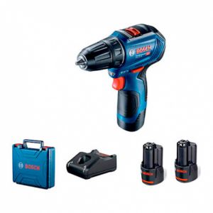 Bosch Perceuse sans fil 12V GSR 12V-30 + 2 batt 2Ah Professional