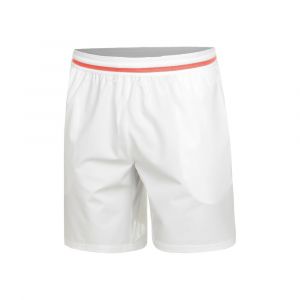 Lacoste Short Tennis × Novak Djokovic blanc orange - XS