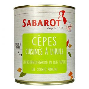 Sabarot Cèpes à lhuile en conserve 455g
