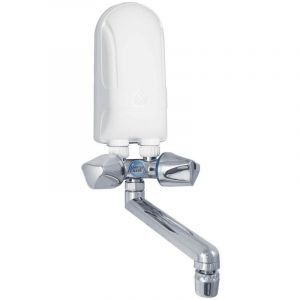 Dafi IPX5 3.7 kw chauffe-eau instantan&eacute; avec robinet chrom&eacute; POZ03139