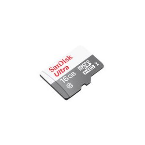 Sandisk Ultra microSDHC 16GB 80MB/s+Adapt. SDSQUNS-016G-GN3MA