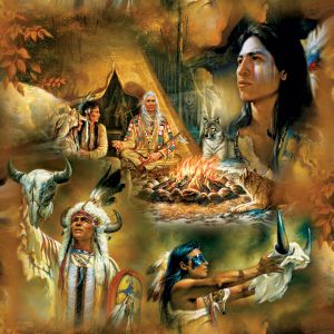Sunsout Russ Docken - Native American Dreams