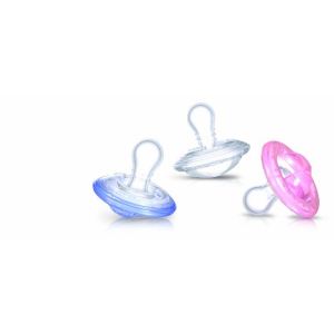 Nûby Sucette très flexible en forme de cerise en silicone (6 mois +)