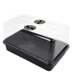 Mini serre - 37x24x21cm - Noir