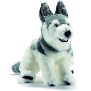 Image de Anima Peluche Chien Husky 42 cm