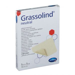 Image de Hartmann Grassolind Neutral 5 x 5 cm pc(s) compresse(s)