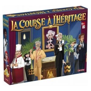 Lansay La Course A L Heritage 2-6 Joueurs - Plateau De Jeu En 3d Avec Pieges - Enigmes, Detective - Set Jeu Societe Classique + Carte