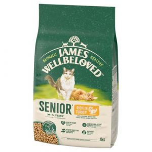 JAMES WELLBELOVED Senior Riche en Dinde 4 kg