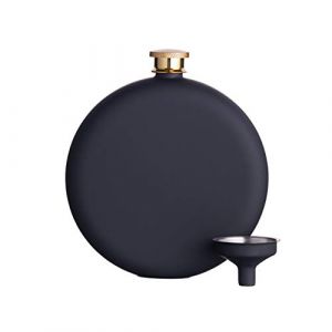 Bar Craft Ensemble flasque et entonnoir Noir - Couleur Noir - Taille TS