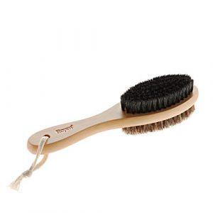 Image de Rayen | Brosse &agrave; Linge | Poils 100% Naturels | Brosse &agrave; D&eacute;poussi&eacute;rer | Brosse &agrave; Linge avec 2 Faces | pour Tout Type de Tissu