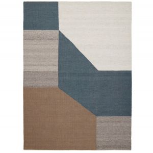 Image de Linie Design Tapis Blocchi 170x240cm Sky