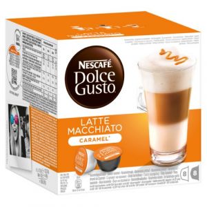 Nescafe Café Kapseln Latte Macch Caramel 8er
