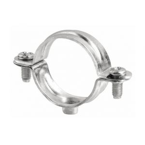 Index 100 colliers métalliques légers simple M6 D. 25 mm - ABMZ6025