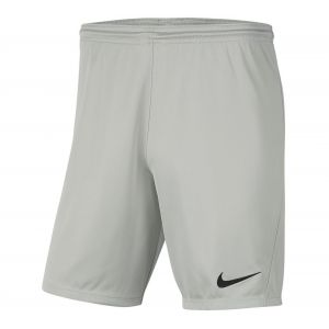 Nike Park III Short NB Homme, Pewter Grey/(Black), FR : S (Taille Fabricant : S)