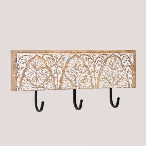 Portemanteau Mural en Bois de Manguier Tiala SKLUM Bois de mangue ?16,5 cm