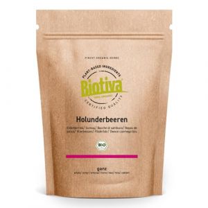 Biotiva Holunderbeeren ganz bio