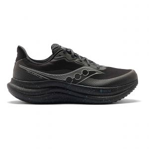Saucony Triumph 23 GTX Chaussure de running sans stabilisateurs Hommes-noir, noir, Taille 47