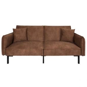 Prix Canapé Club Convertible Minota 198cm Marron