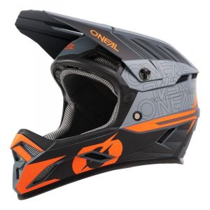 Image de O'neal Casque intégral vélo Backflip V.24 - orange/gris- M