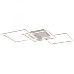 Reality Leuchten Reality LED Plafonnier Trail R64493131, Métal Blanc Mat, avec LED 31 Watt