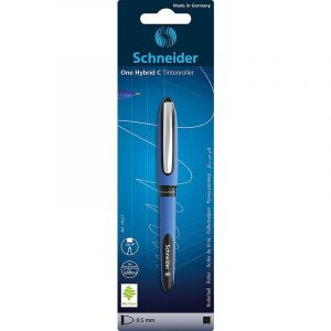 Schneider Electric Stylos roller One hybride C 05, cône Pointe 0,5 mm, noir, pour carte blister