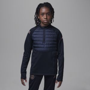 Jordan Haut d'entraînement de foot Therma-FIT Paris Saint-Germain Academy Winter Warrior pour ado - Noir - Taille XL - Unisex