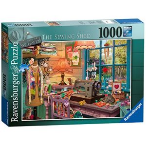 Ravensburger My Haven nº 4Puzzle « The Sewing Shed» 1 000 pièces