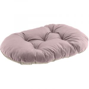 Ferplast PRINCE Coussin en velours doux pour chiens et chats. Diverses couleurs et tailles.. Variante 45/2 - Mesures: 43 x 30 cm - Rose