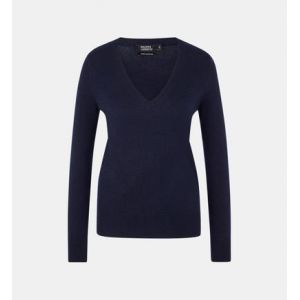 Galeries Lafayette Pull cachemire femme Zocon ajust&eacute; Bleu