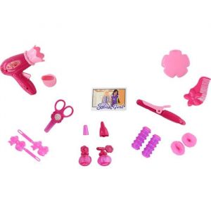 Wonder Kids Jeu d'imitation 16 pièces coiffure Vanity